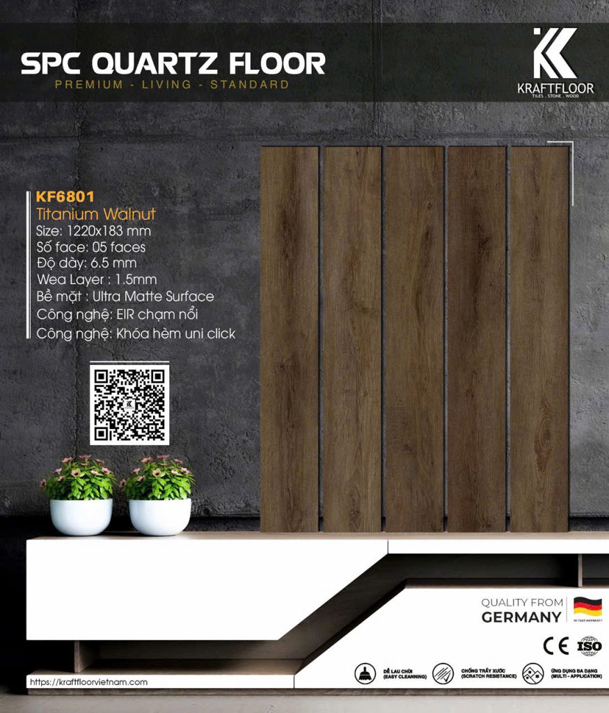 KF6801 – Titanium Walnut